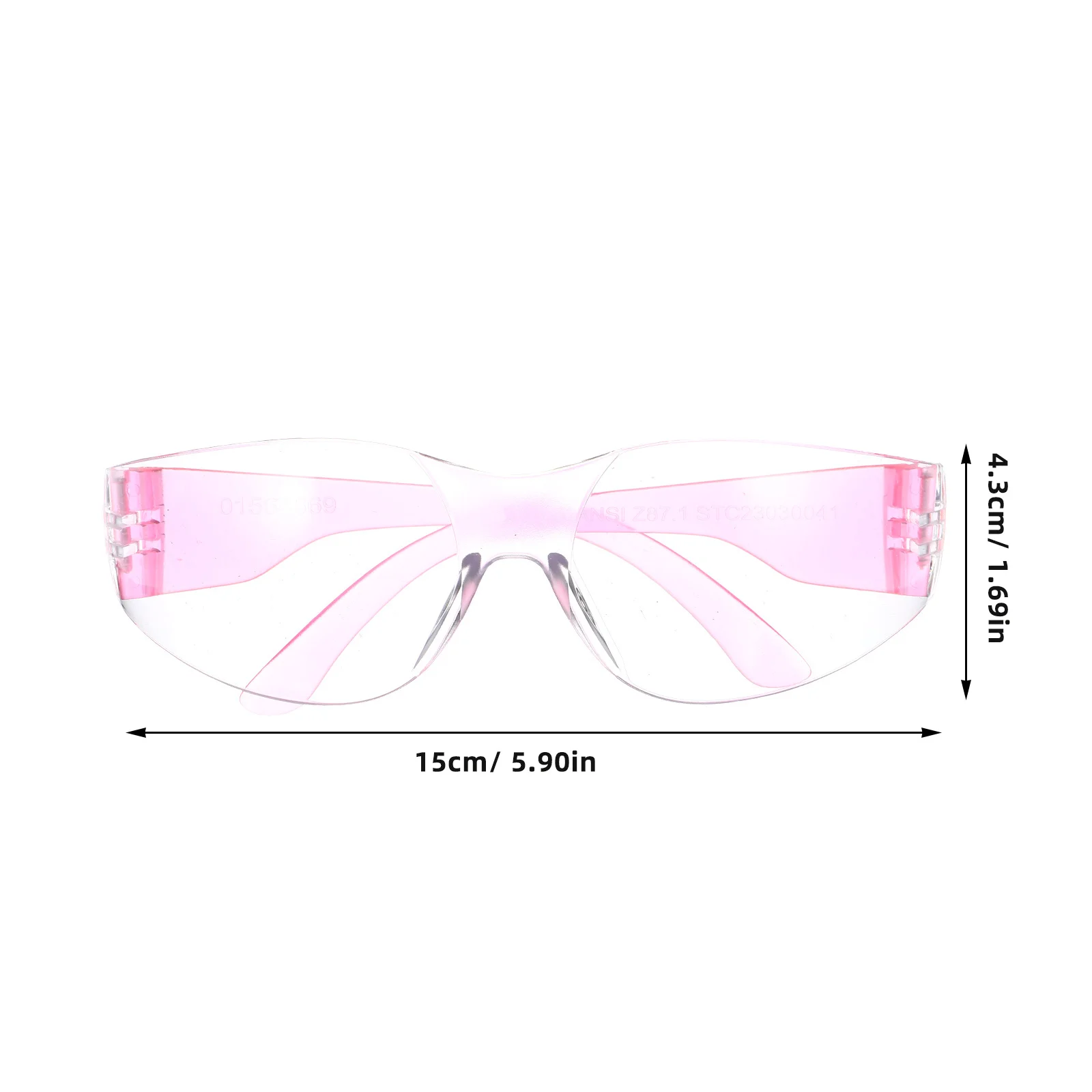 6 قطع نظارات أمان للأطفال مقاومة للخدش ومقاومة للصدمات للعب المائي في المختبر المدرسي في الهواء الطلق