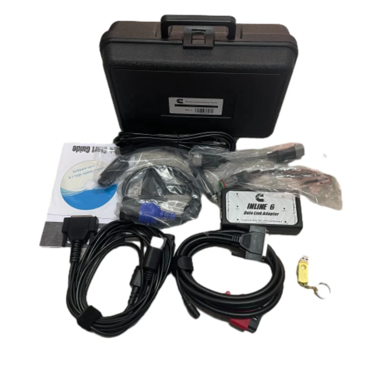 

Диагностический инструмент для экскаватора, автомобиля, грузовика, диагностический сканер для Volvo Cummins, дизельный двигатель, линейные 6, диагностические инструменты