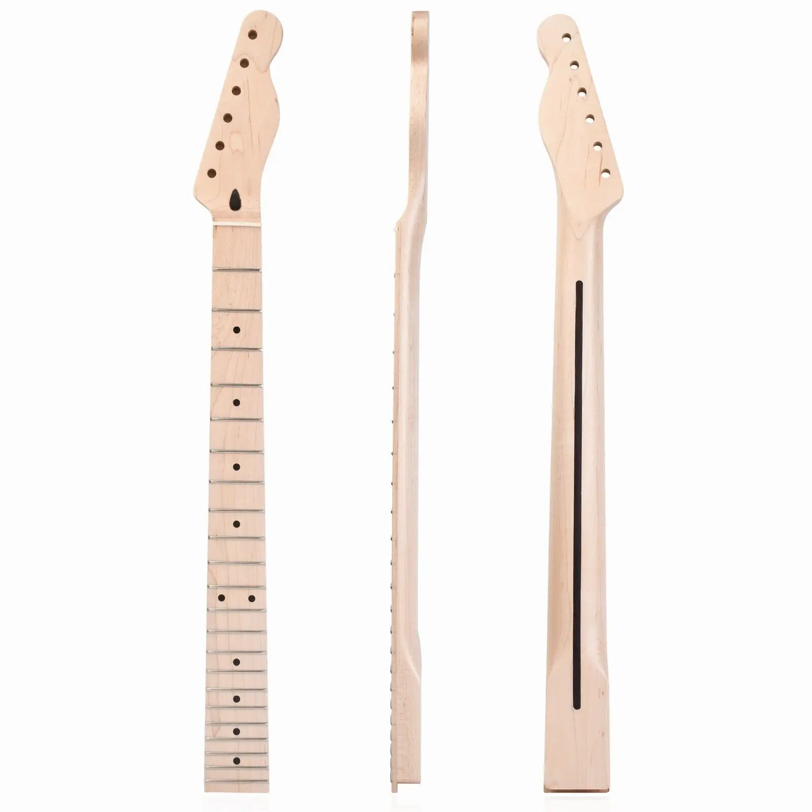 

22 Fret Electric Guitar Neck Canada Maple Fingerboard for Tele Replacement