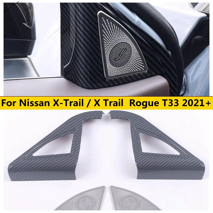 

Window A Pillar Post Speaker Triangle Decoral Frame Cover Trim For Nissan X-Trail / X Trail Rogue T33 2021 - 2023 Accessories