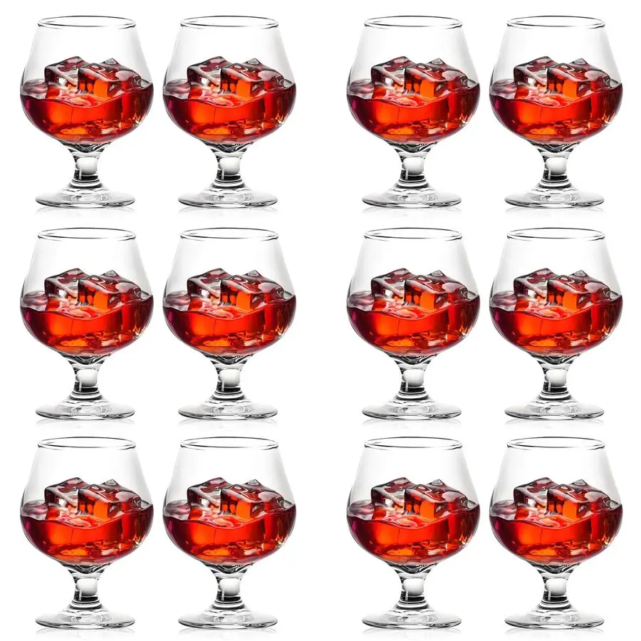 Vasos para beber Bourbon Whisky Cognac Scotch, magnífico vaso de cristal sin plomo para cóctel, apto para lavavajillas, 11,5 o