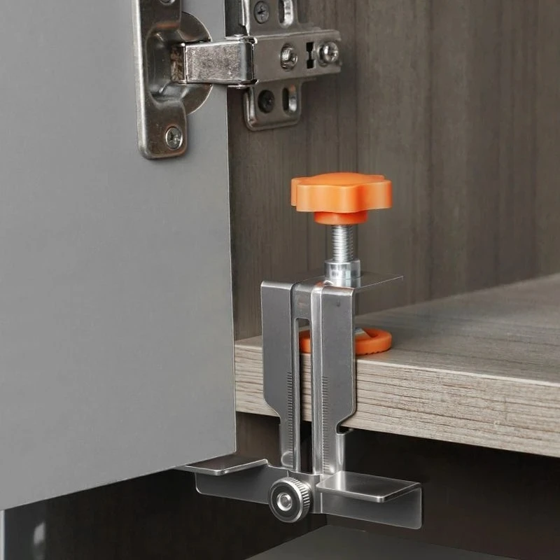 

Установка панели напольного шкафа Приспособление для выравнивания и сверления Вспомогательное приспособление для установки мебельной панели из нержавеющей стали Помощник