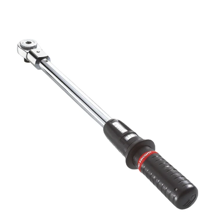 J-S.208A Sound torque wrench with interchangeable ratchet head and adjustable torque torque wrench