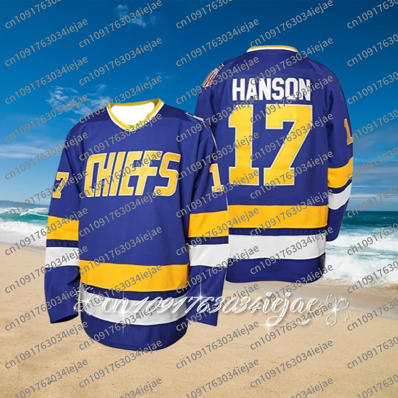 

Movie Adam Sandler #18 Happy Gilmore Ice Hockey Jersey Outdoor Sports Cosplay 1996 Hip Hop Clothing Men's Hockey T-shirt Tops