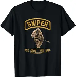 Sniper Ghillie Suit Seal Men T-Shirt Short Sleeve Casual 100% Cotton Shirt