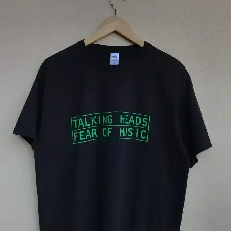 Talking Heads Fear Of Music Reprint T-shirt noir S 5Xl