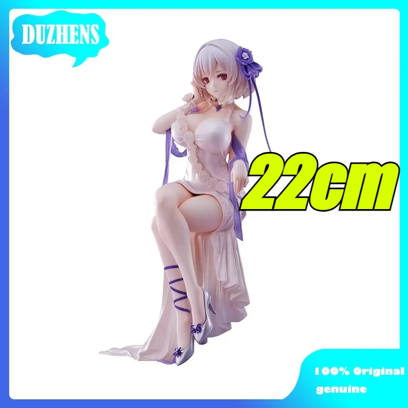 WAVE Original:Azur Lane SIRIUS Pure white rose Ver. 1/7 PVC Action Figure Anime Figure Model Toys Figure Collection Doll Gift