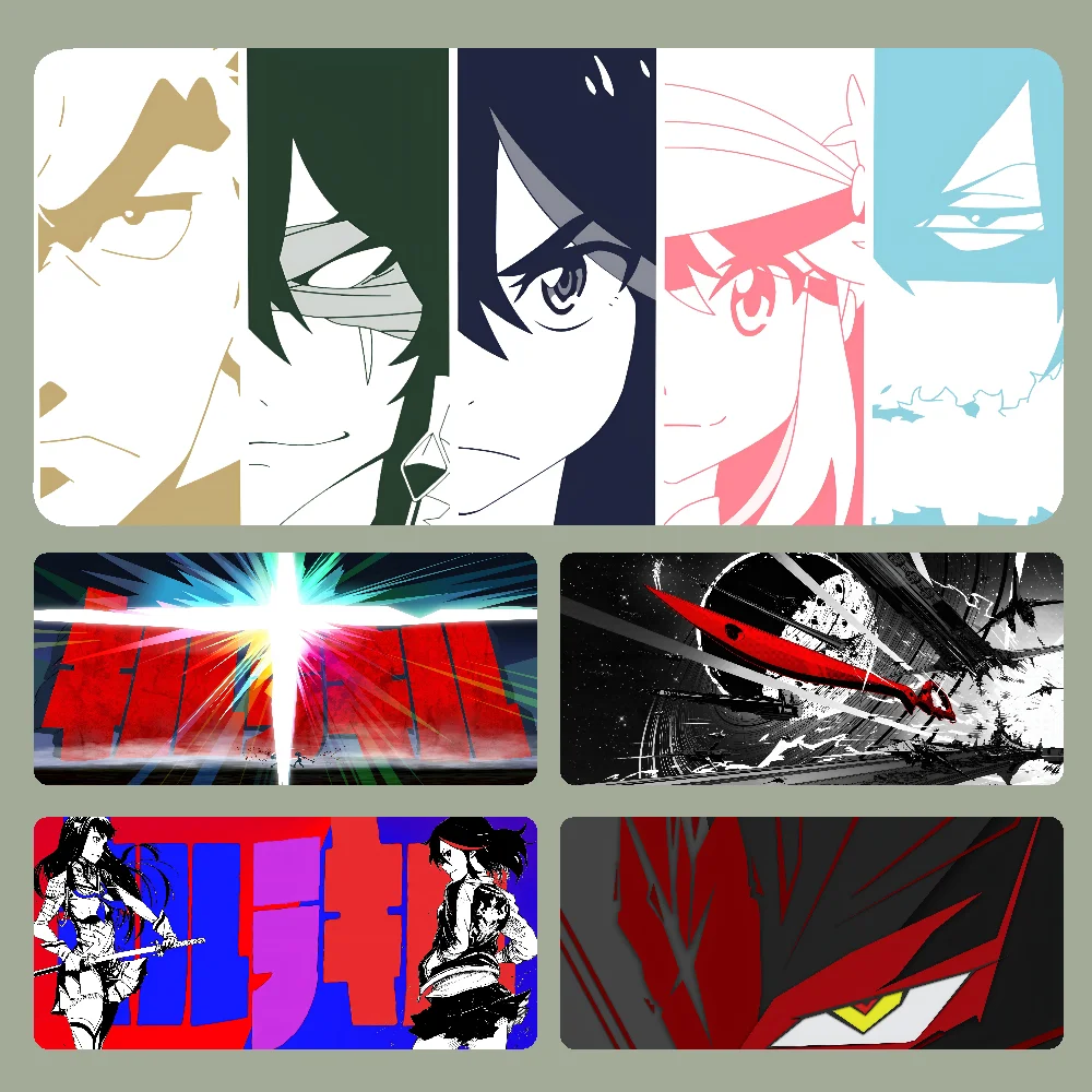 

K-Kill La K-Kill Mousepad Large Computer Gaming Accessories MousePads Desk Mats Anti-slip Laptop Soft Mouse Pad