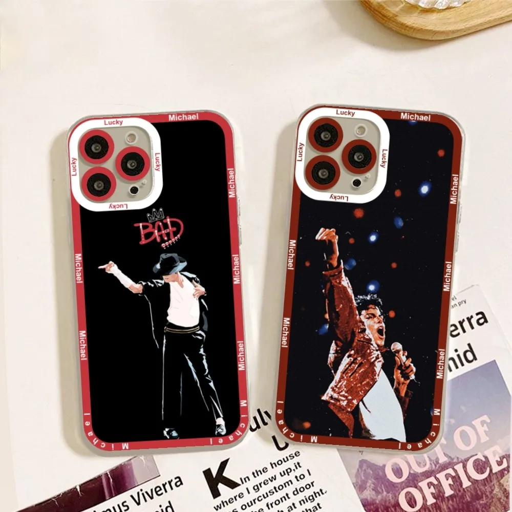 Michael Jackson Legendary Singer Phone Case For iPhone 11,12,13,14,15,15 pro,13 promax,14 plus,15 mini