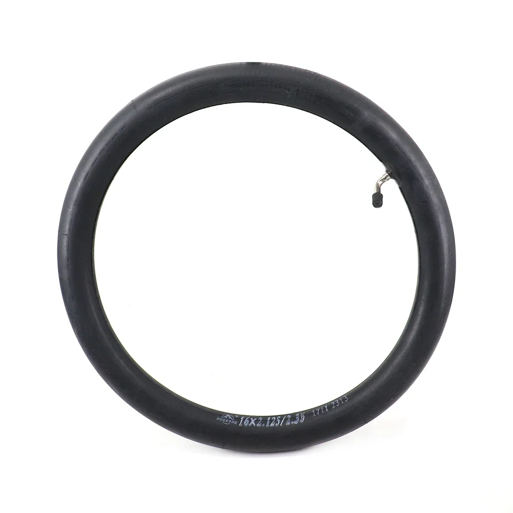 Inner Tube 16 x 2.125 with a Bent Angle Valve Stem Fits Many Gas Electric Scooters and E-Bike 16x2.125 Good Quality