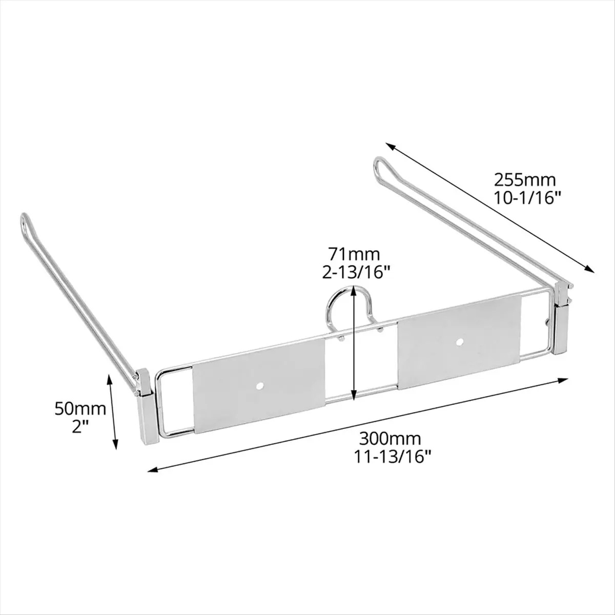 حامل أرفف حقيبة تي شيرت جديد - عبوة من حامل حقيبة متعدد الاستخدامات لمتاجر البقالة والمطابخ والتجزئة والمكاتب، يناسب الحقائب القياسية