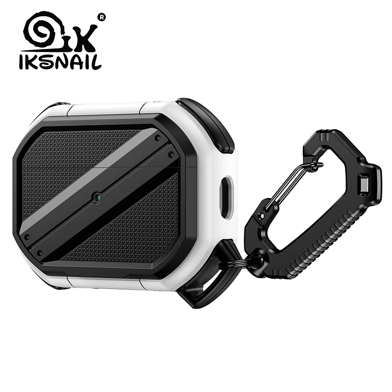 Carbon Fibre For Airpods Pro 2 Case With Switch headset Case Shockproof Cover For Men Case for Airpods Pro 1 2 Airpod 3 Cases