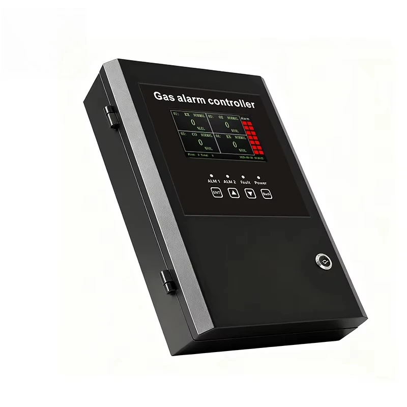 

Промышленная система анализа газов HIREP: трехлинейный восьмиканальный газоанализатор с звуковой и визуальной сигнализацией, взрывозащищенный алюминиевый корпус, для обнаружения газов