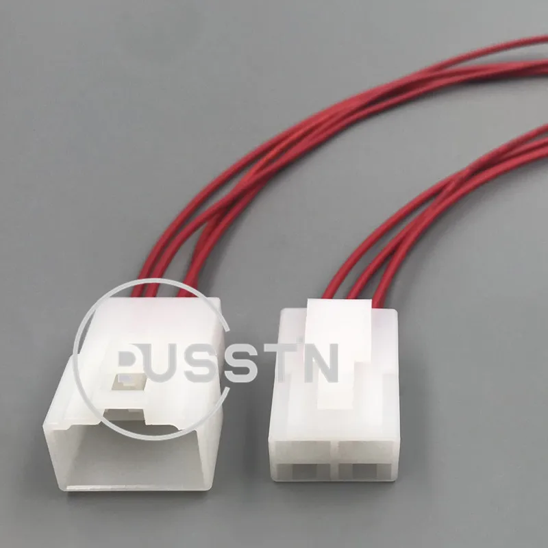 1 Set 4 Hole 6.3 Series Electric Socket AC Assembly Automotive Connector For Cars 7122-2446 - Image 6