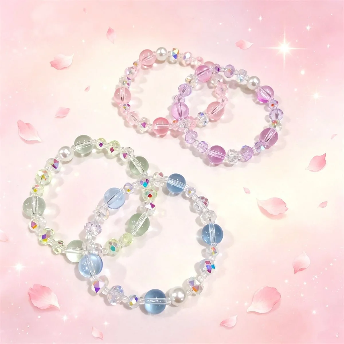 Multiple colors Crystal Strawberry Beads Cross Hole 10mm Faceted Crystal Glass Beads Loose Spacer Beads Women's crystal bracelet