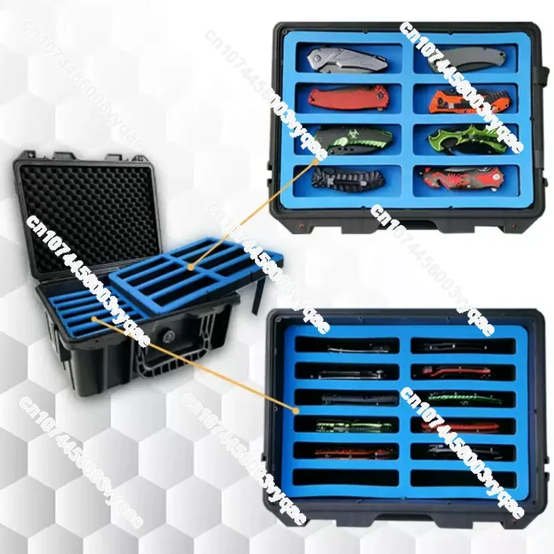 EDC Portable Storage Box 20/24/32/36 Slots Waterproof Outdoor Tool Box for Folding Knife