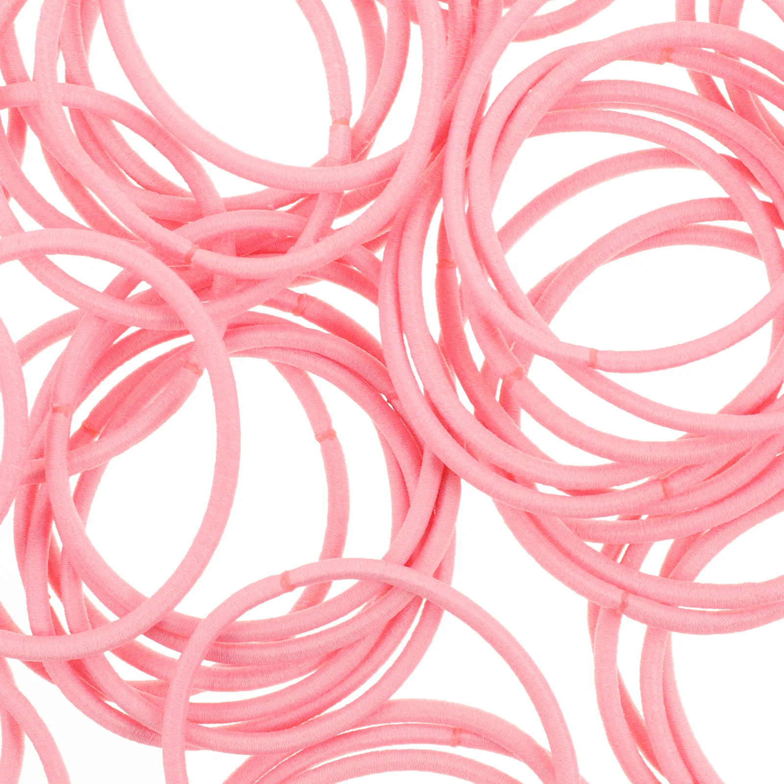 

100 Pcs Hair Ties Elastic Bands for Girls Colorful Rubber Scrunchies Kids Accessories Thin Bobbles Office Supplies