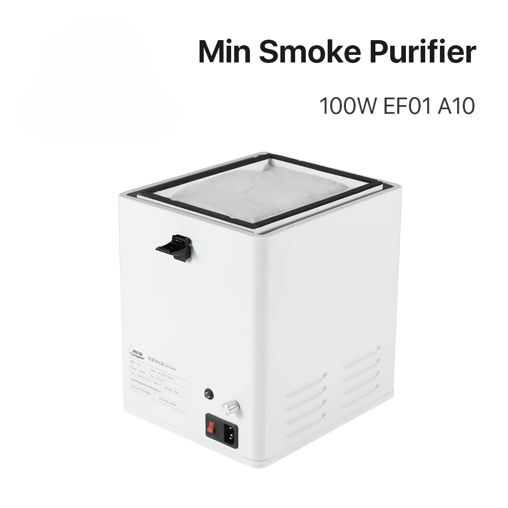 100 W Mini-Rauchreiniger, hocheffizient für Rauchabzug auf Laserschneid- und Markierungsprozess