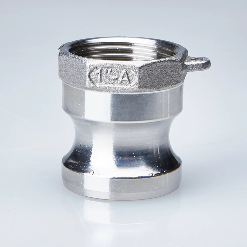 

Stainless steel water pipe connector quick adapter A-type female thread pipe fitting joint hardware accessories