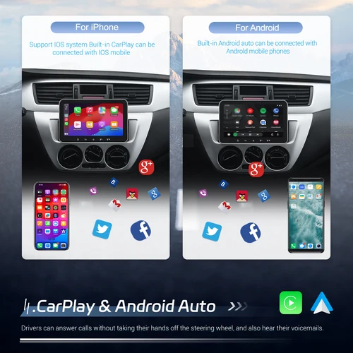 Imagen 2 del producto Podofo-autorradio Universal para coche, reproductor Multimedia con Android, 2 + 32G, pantalla IPS, WIFI, Bluetooth, FM, 7 pulgadas