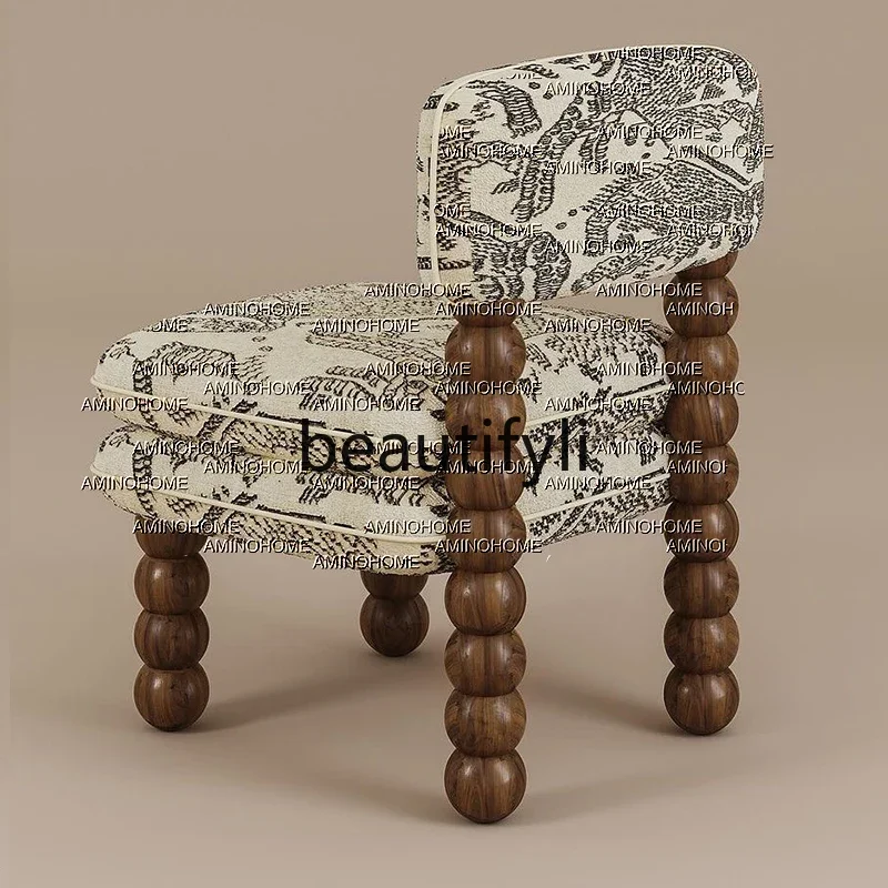 

zqqqqSolid wood sofa chair pedal small square stool high-end makeup chair