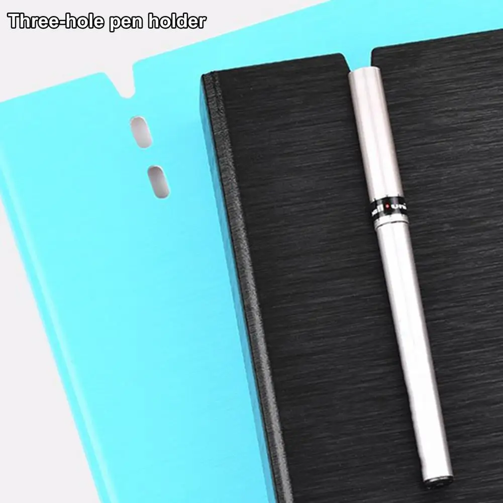 Moisture Resistant Folder Waterproof Document Folder Portable File Organizer Thickened Plastic Folder for Papers Pp A4 D-shaped