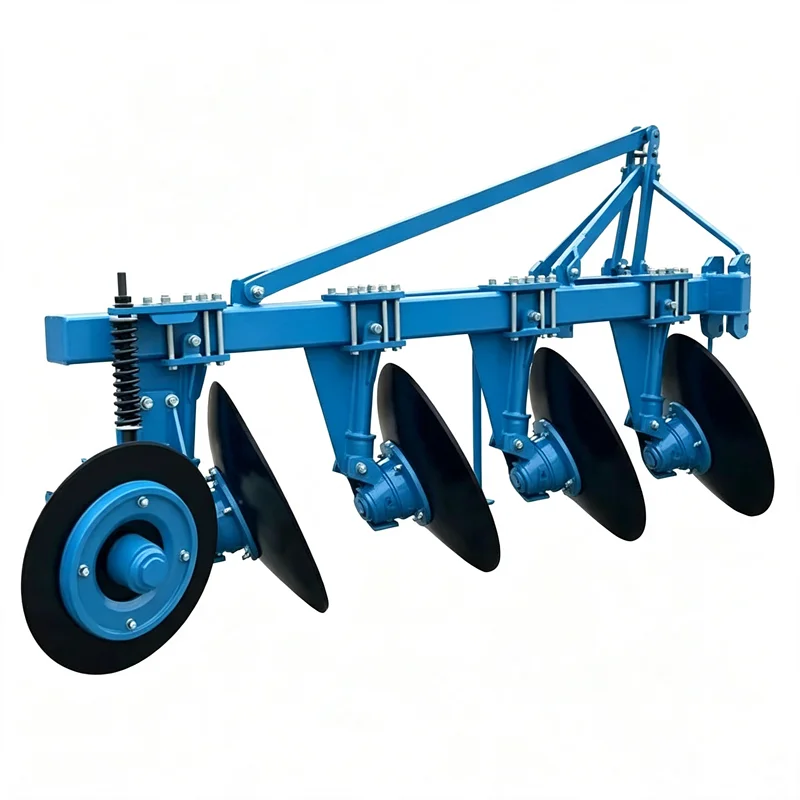 3 Point Hitch Double Mounted One Way Disc Plough Heavy Duty Farm Disc Plow for 100-140HP Tractor Agricultural Tillage Machinery