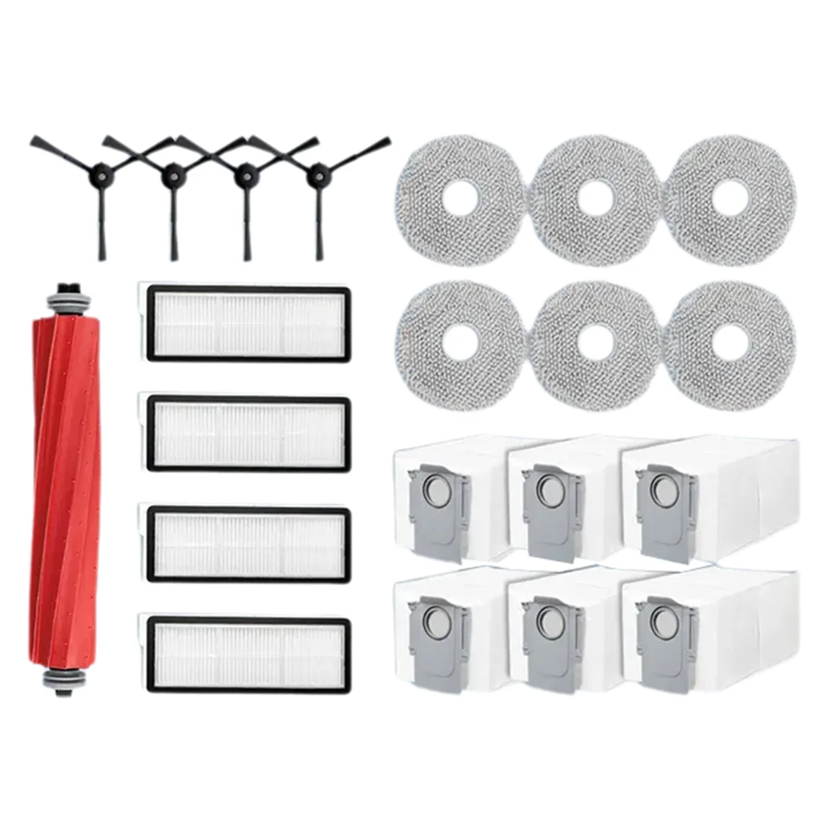 Fzfz para robô aspirador de pó qrevo s/qrevo maxv/qrevo pro/qrevo plus, peças de reposição, acessórios, consumíveis