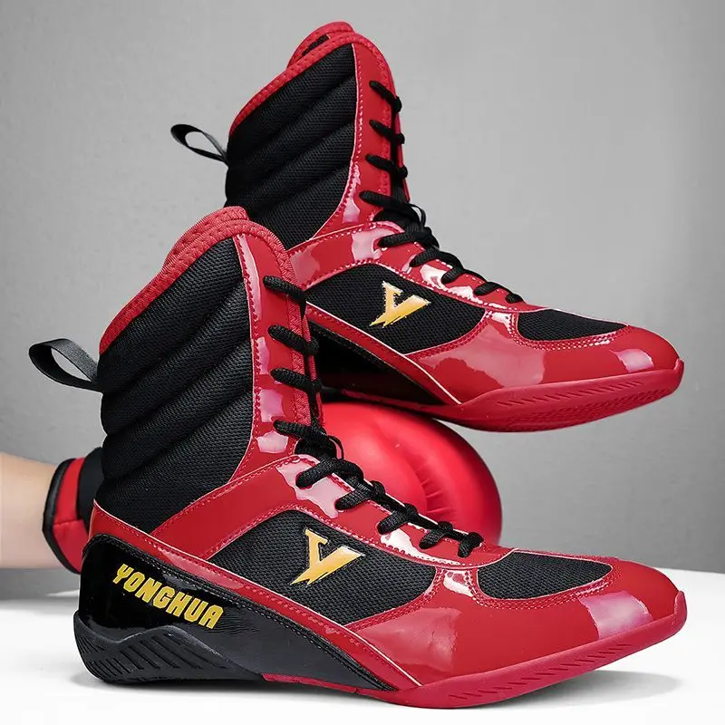 Professional Non-slip Wrestling Shoes Neutral Comfortable Waterproof Wrestling Training Shoes Wearable