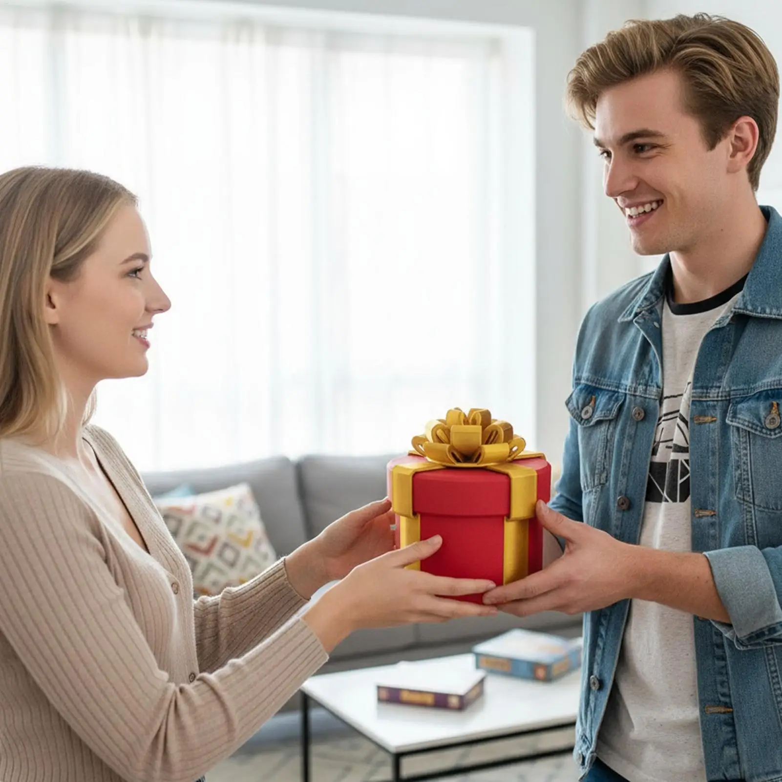 Scatola per scherzi Scherzo compatto memorabile Decorazione Scherzo Confezione regalo per amico Ufficio Festa Compleanno Matrimonio Vacanze di Natale all'aperto