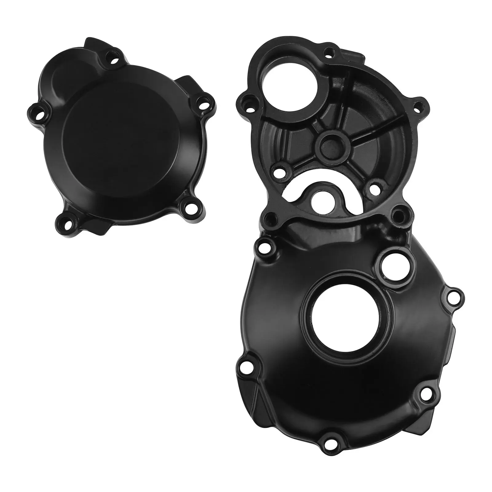 Motorcycle Black Right Crankcase Engine Starter Cover For Suzuki Hayabusa GSX1300R 1999 2000 20001 2002 2003