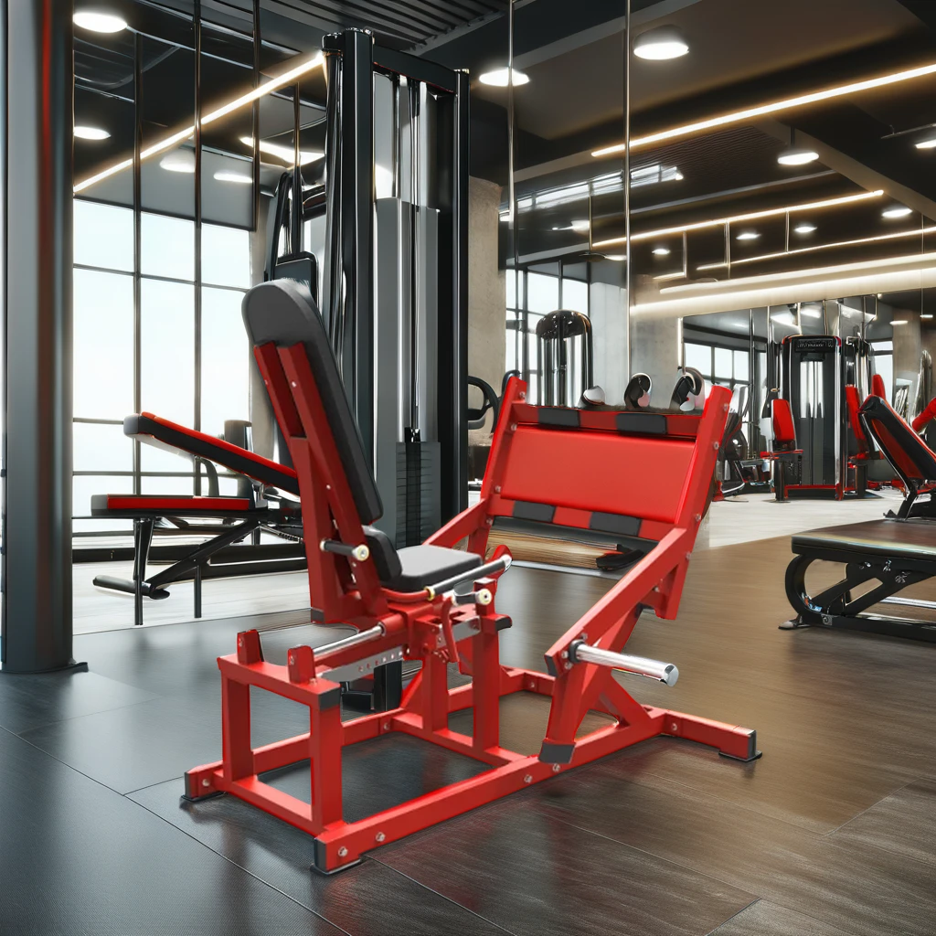 Fitness Gym Equipment  Factory Direct Supply High Quality Steel Plate Loaded Seated Calf Workout Strength Commercial Gym