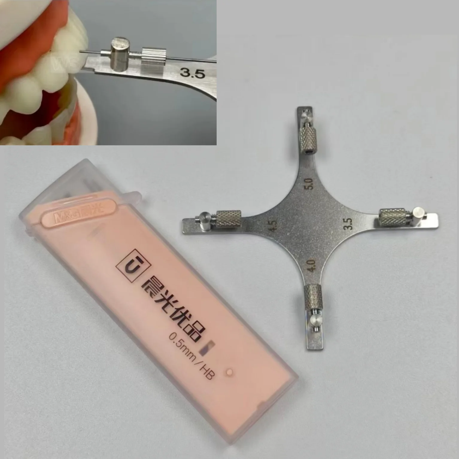 

Стоматологический ортодонтический кронштейн крестового типа из нержавеющей стали, высокоточный позиционер кронштейна с пециальным свинцом ﻿