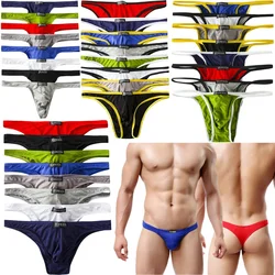 4/6/8PCS Breathable Men's Modal Underwear Briefs Thongs G-string Bikini Sexy Lingerie Underpants Tangas Jockstraps Men Plus Size