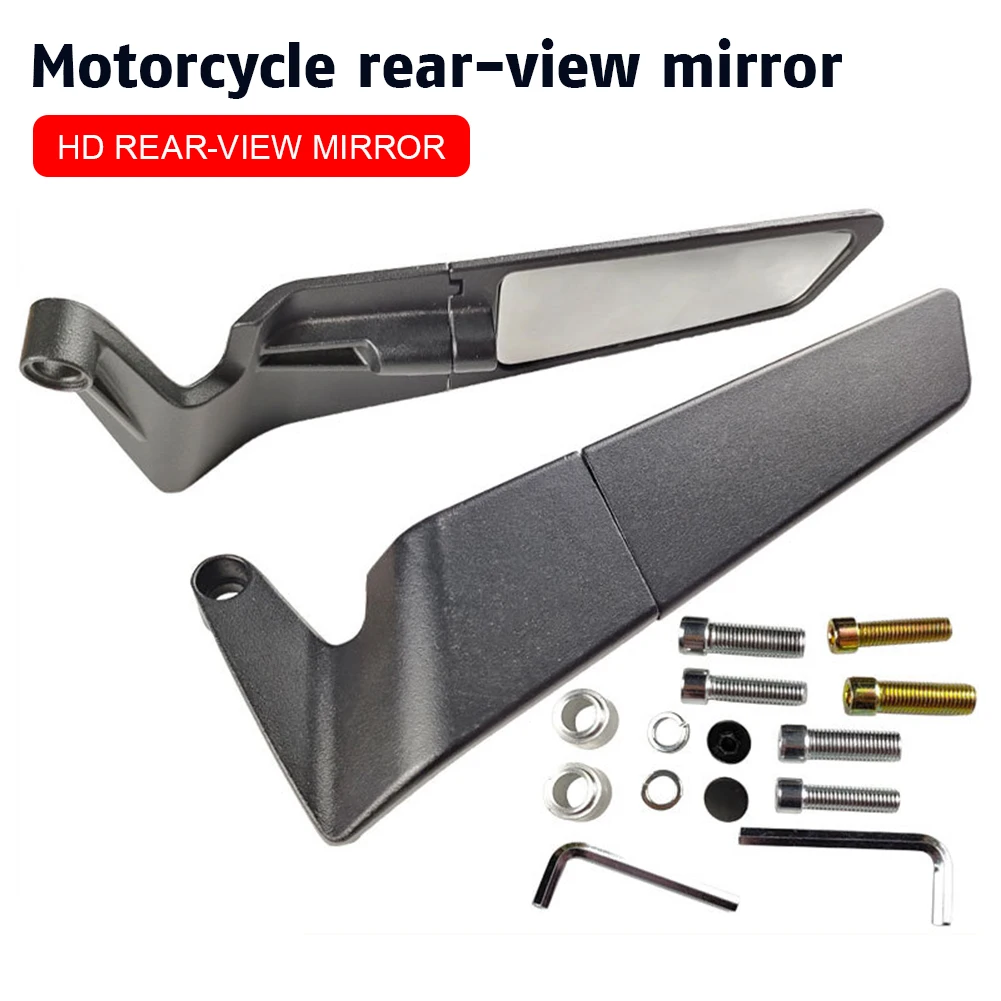 Universal Side Mirror Motorcycle Mirrors For 250 390 200 690 125 DUKE 990 SUPER R 790 1290 Stealth Winglets  Adjustable Mirror