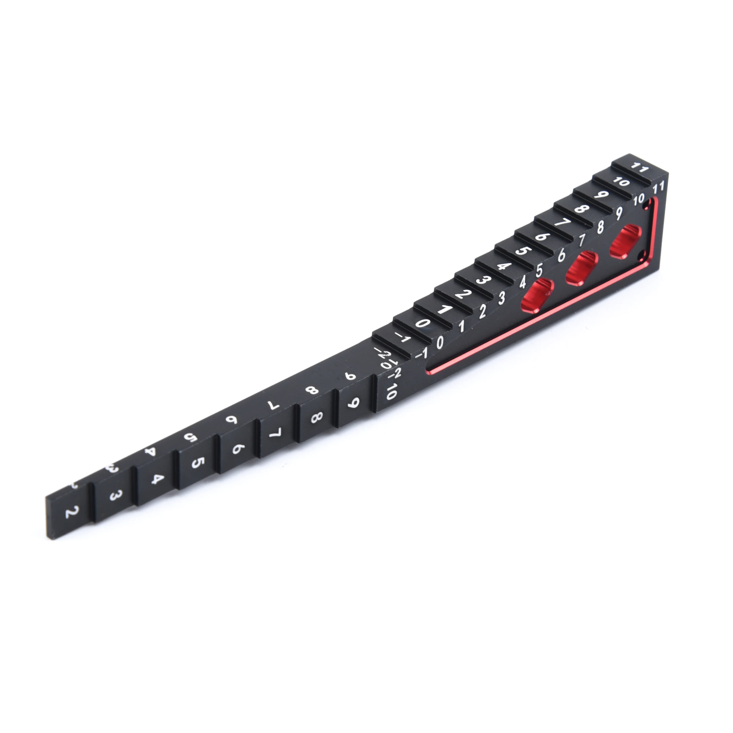 Aluminium Alloy 2 in 1 Ride Height & Droop Gauge Ruler For 1/10 1/8 1/16 1/14 RC Touring Car & Drift Car