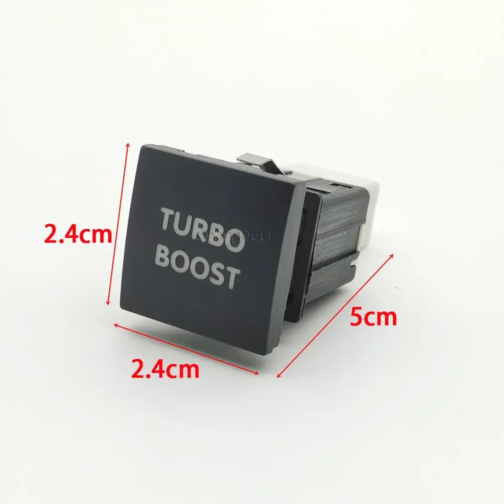 For VW Golf 6 Golf Jetta MK6 Caddy EOS Scirocco 2006 - 2014 Red Light Car Passenger Eject Turbo Boost Push Button Switch