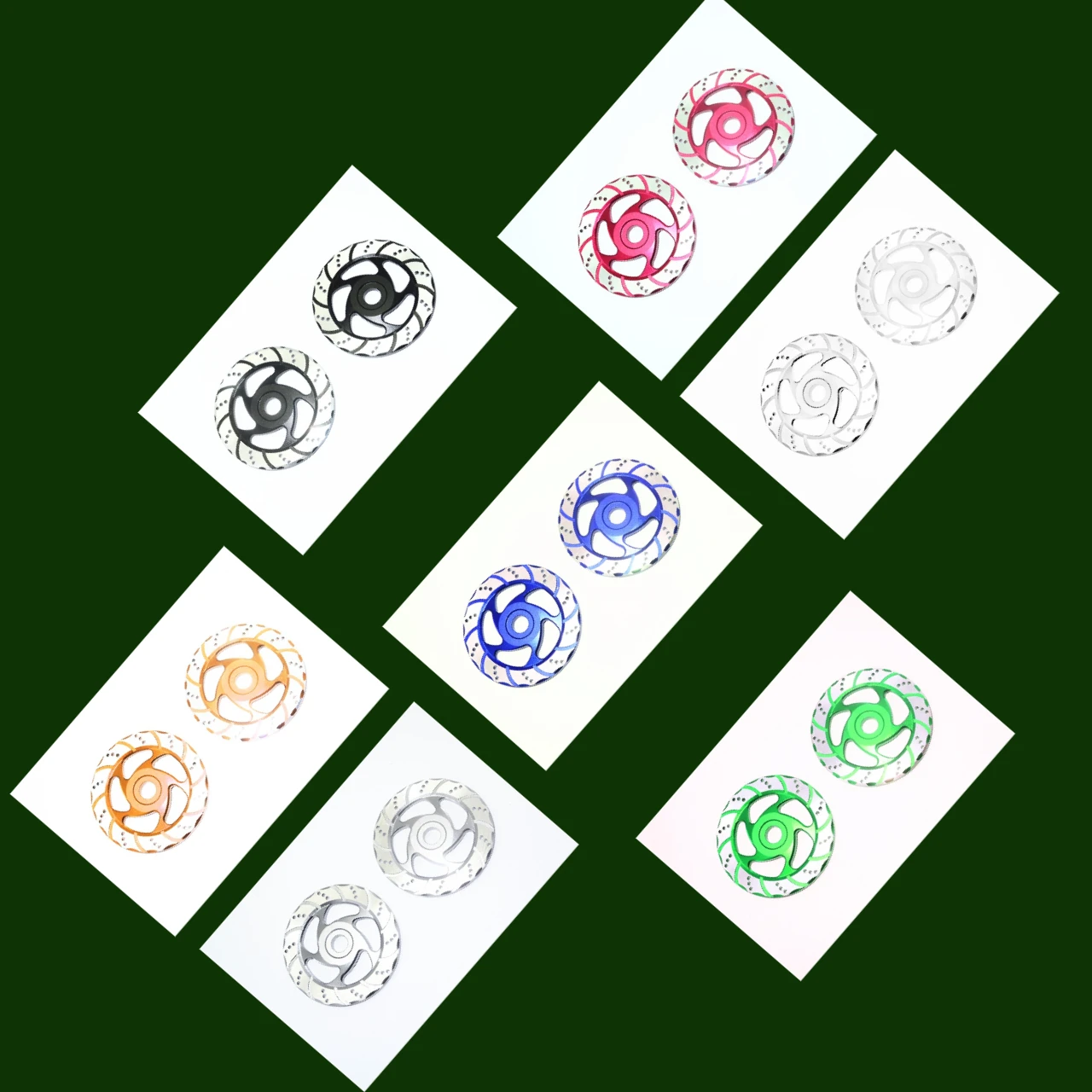 Disco freno in alluminio GPM con rivestimento argentato per LOSI 1/6 Super Baja Rey LOS250024