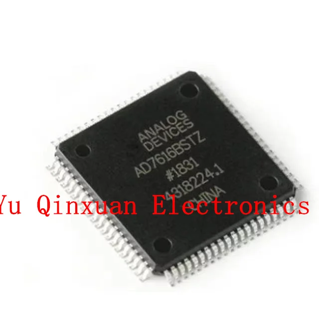 AD7616BSTZ 16-Channel Dual ADC SAR 1Msps 16bit Parallel 80Pin LQFP