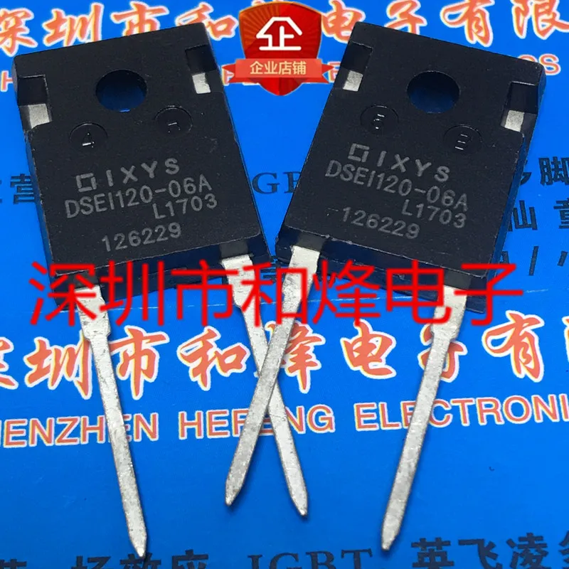 5PCS-10PCS DSEI120-06A TO-247 126A 600V NEW AND ORIGINAL ON STOCK
