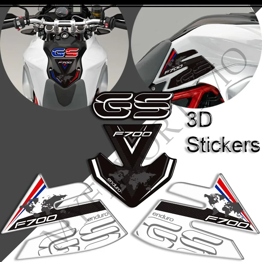 For BMW F700GS F700 F 700 GS Fuel Tank Gasket Anti-skid And Scratch Resistant Motorcycle Primary Color Stickers Decal Film