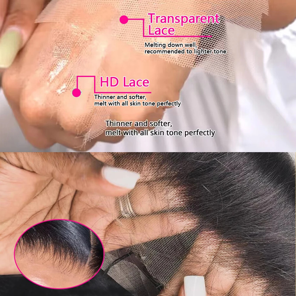 200 Density 13x4 13x6 HD Transparent Full Lace Frontal Wigs Natural Colored 46 Inch Burmese Curly Wave Human Hair Wigs For Women view 5