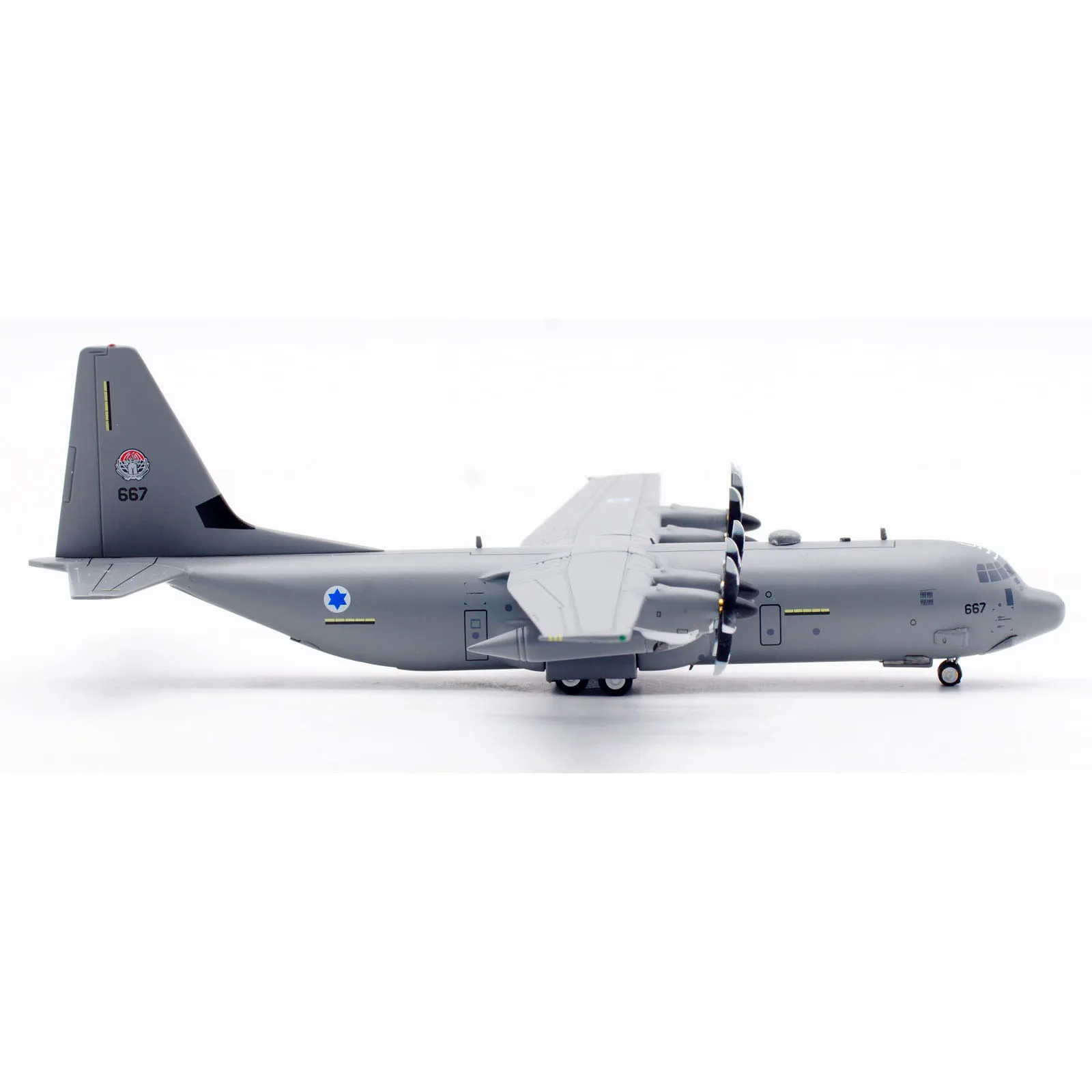 CMC13001 Alloy Collectible Plane Gift INFLIGHT1:200 Israeli Air Force Lockheed Martin C-130J Hercules Diecast Aircraft Model 667