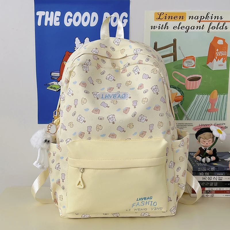 

Nylon Solid Colors Design Sense Backpacks 2026 Spring/summer New Versatile Bags Large Capacity Daily Commute Casual Backpacks