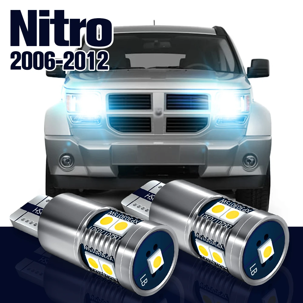 

"Clearance Light Bulb 2pcs LED Parking Lamp For Dodge Nitro Accessories 2006 2007 2008 2009 2010 2011 2012 "