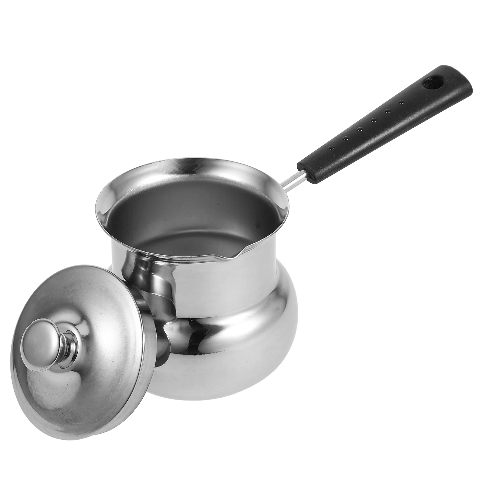 

Household Stainless Steel Soup Pot Thickened Deep Pot for Soup Stewing Cooking Milk Boiling Ergonomic Handle Kitchen