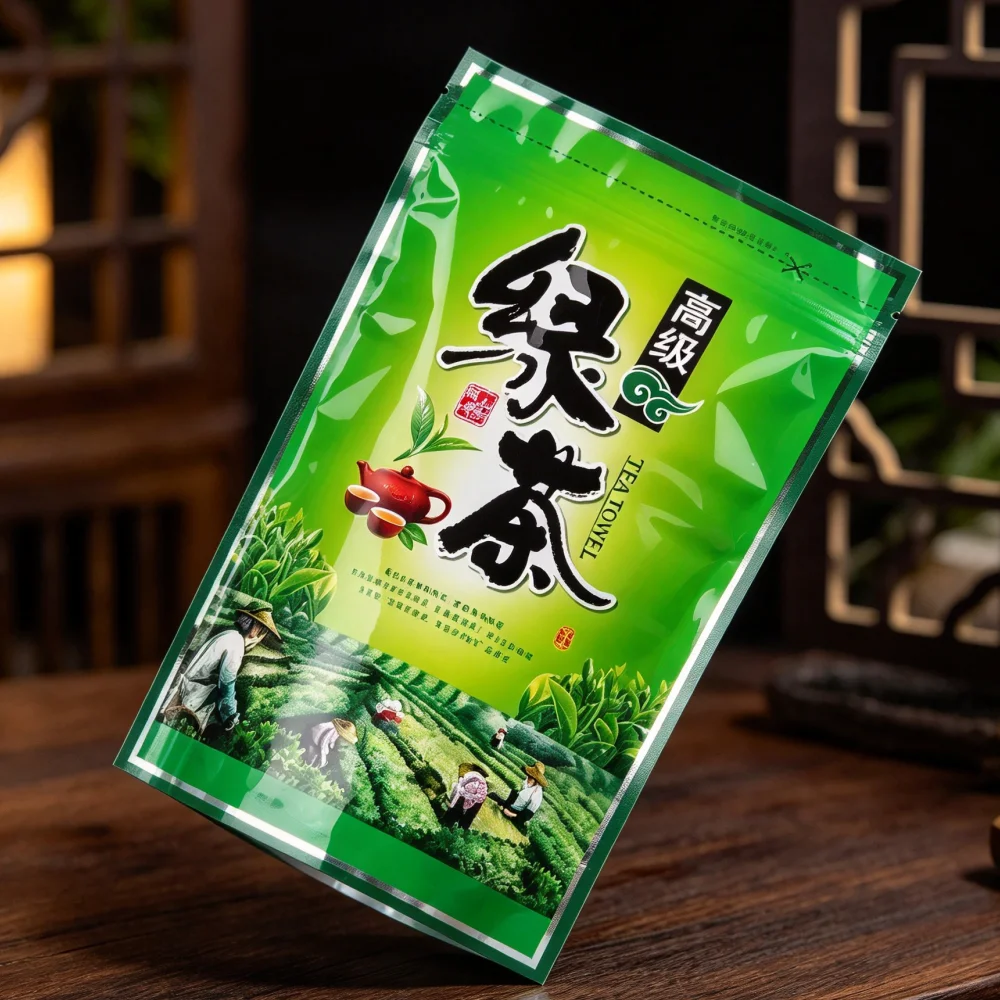 250g Yun wu tea Zipper Bag pu er Yinghong No.9 Huangshan Maofeng tea Sealing bag Huoshan Huangya Liuan Guapian tea Packaging Bag