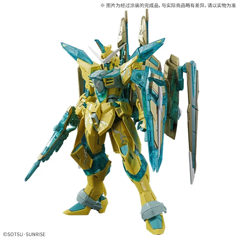 Oryginalny model do składania Bandai GUNDAM MG Series JUSTICE Anime Figurka Akcji Zabawki Kolekcjonerskie Ozdoby Prezenty Dostępne od ręki