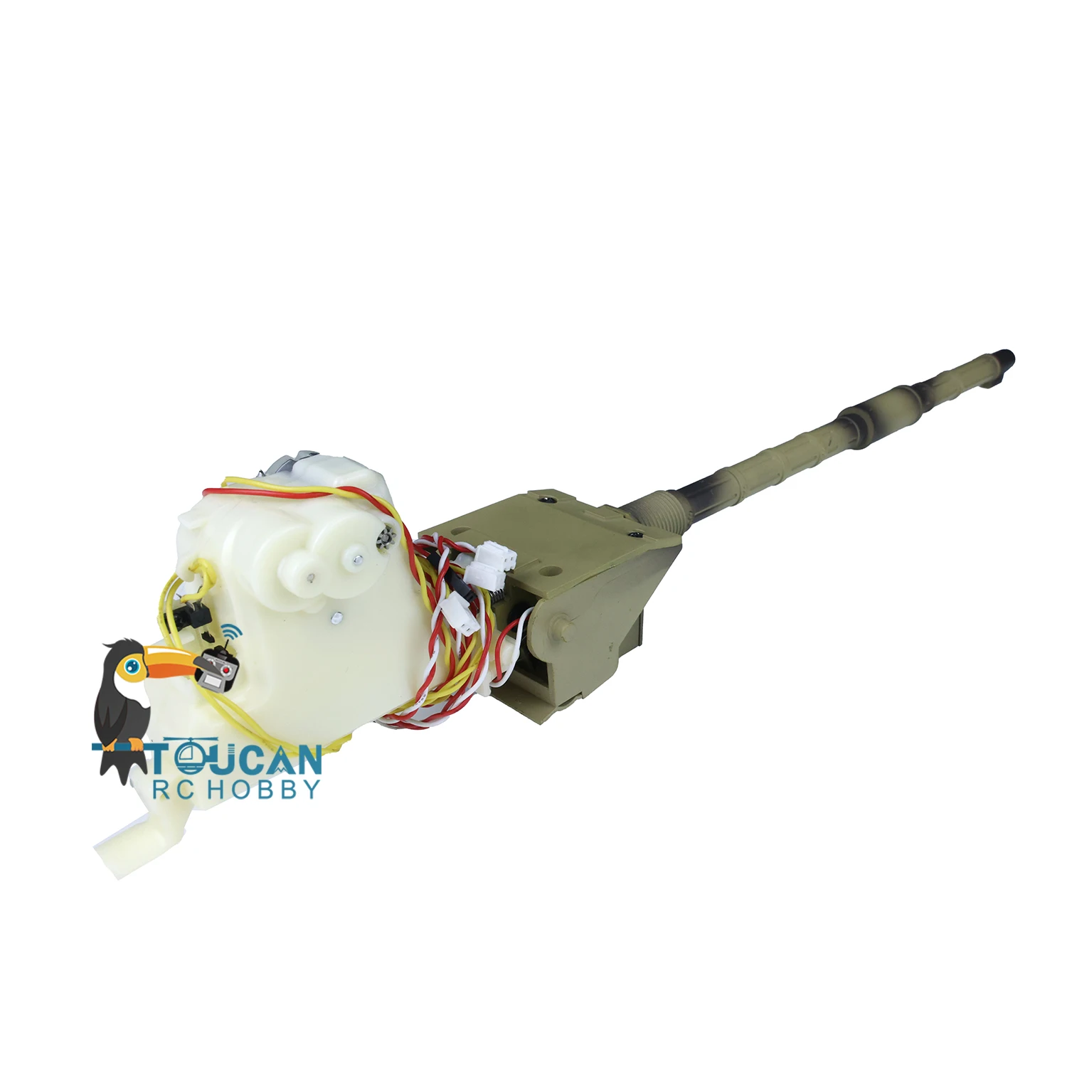 Henglong 1/16 Challenger II 6,0 7,0 RC tanque barril de retroceso de plástico unidad BB función de retroceso rentable pieza de repuesto