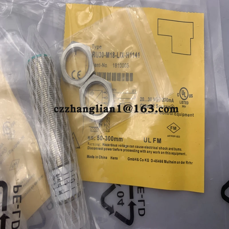 

RU30-Q30-LUX-H1141 RU100-Q30-LUX-H1141 ultrasonic 100% new sensor